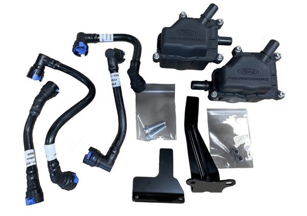 Ford Racing 21-24 F-150 3.5L EcoBoost Air Oil Separator Kit - Bull Strap