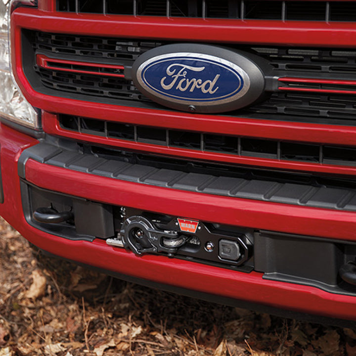 Ford Racing 23-24 Super Duty Ford Performance Parts/Warn Winch Kit - Bull Strap