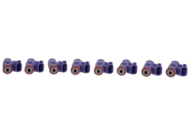 Ford Racing 24 LB/HR Fuel Injector Set of 8 - Bull Strap