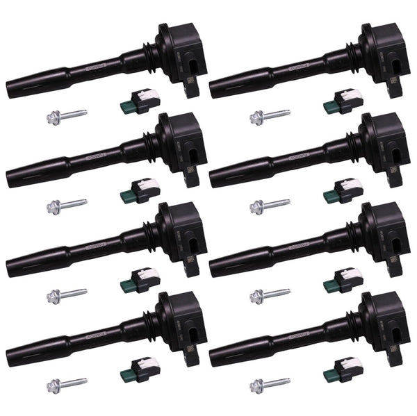 Ford Racing 5.0L/5.2L Hi-Energy Engine Ignition Coils - Set Of 8 - Bull Strap