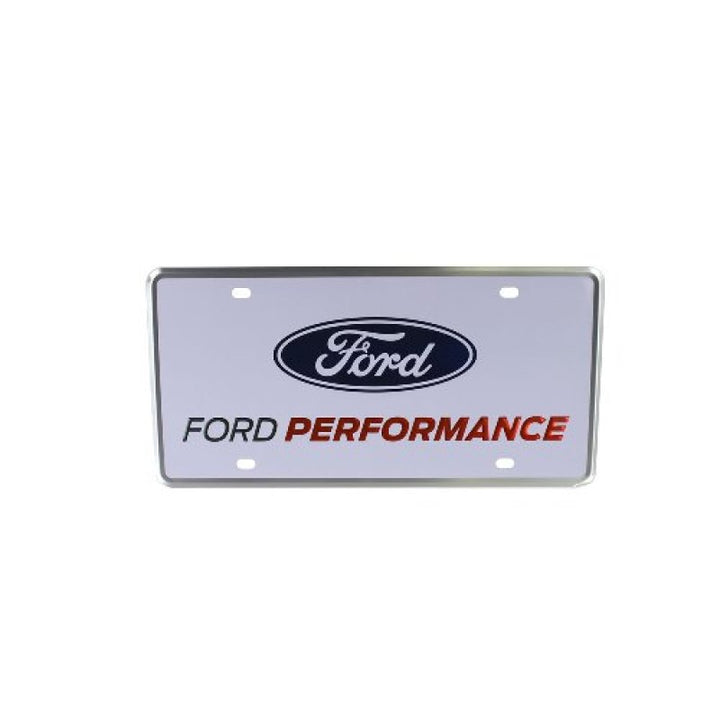 Ford Racing Ford Performance License Plate - Single - Bull Strap