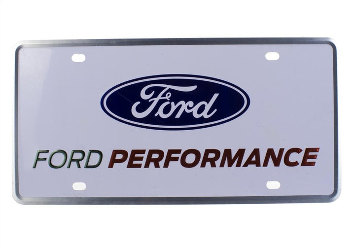 Ford Racing Ford Performance License Plate - Single - Bull Strap