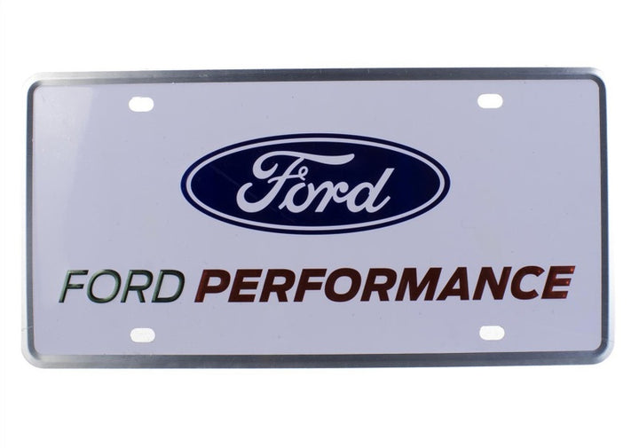 Ford Racing Ford Performance License Plate - Single - Bull Strap