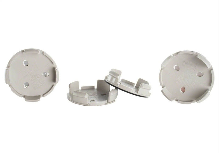 Ford Racing Ford Truck/SUV Black And Chrome Wheel Center Cap Kit - Bull Strap
