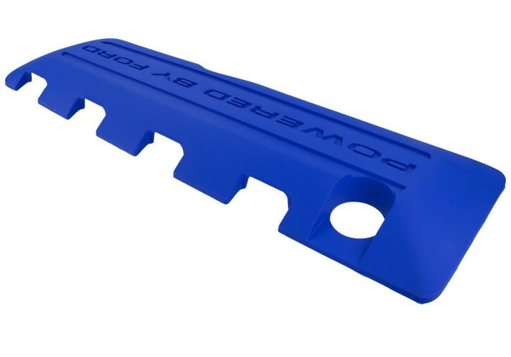 Ford Racing Mustang 5.0L 4V Blue Coil Covers - Bull Strap