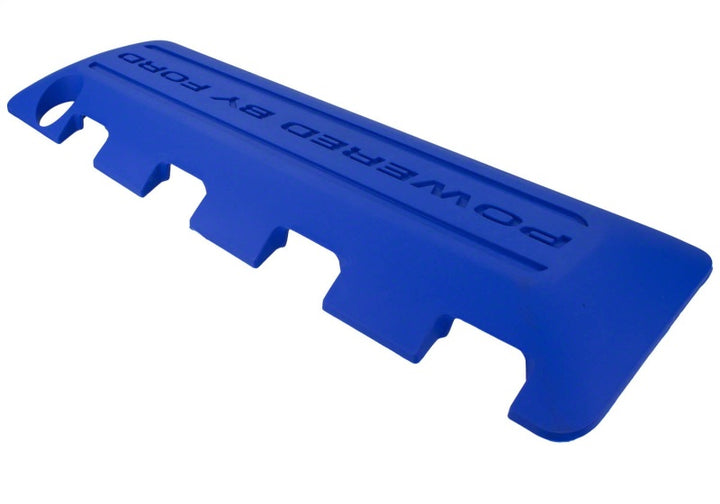 Ford Racing Mustang 5.0L 4V Blue Coil Covers - Bull Strap