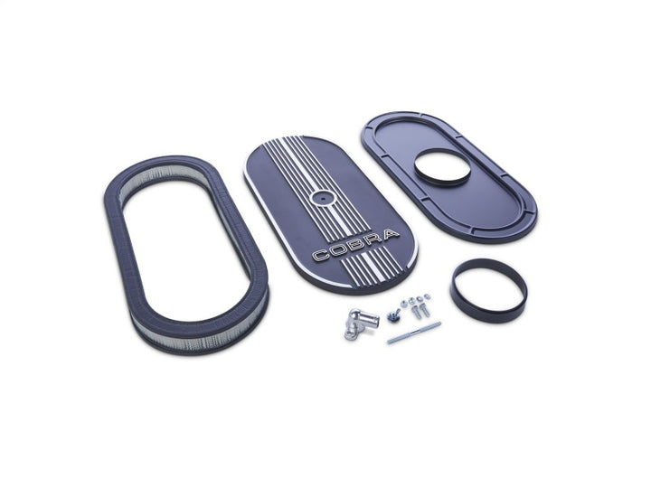 Ford Racing Oval Air Cleaner Assembly - Bull Strap