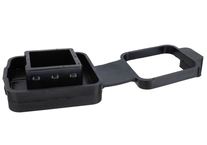 Ford Racing Rubber 2in Hitch Receiver Cover w/Ford Oval/Ford Performance Logo - Bull Strap