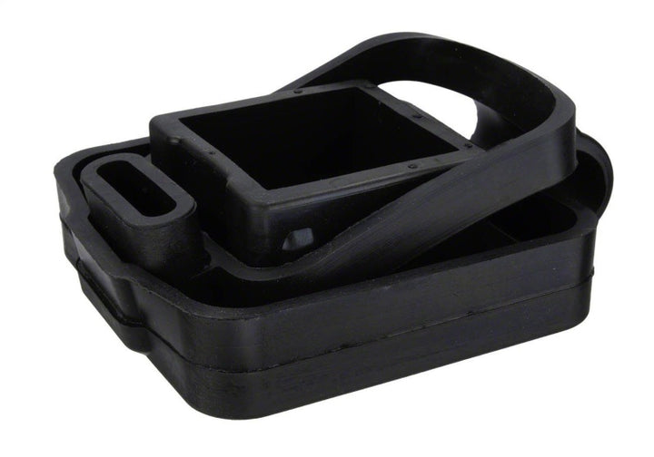 Ford Racing Rubber 2in Hitch Receiver Cover w/Ford Oval/Ford Performance Logo - Bull Strap