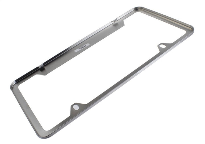 Ford Racing Stainless Steel Ford Performance License Plate Frame - Bull Strap