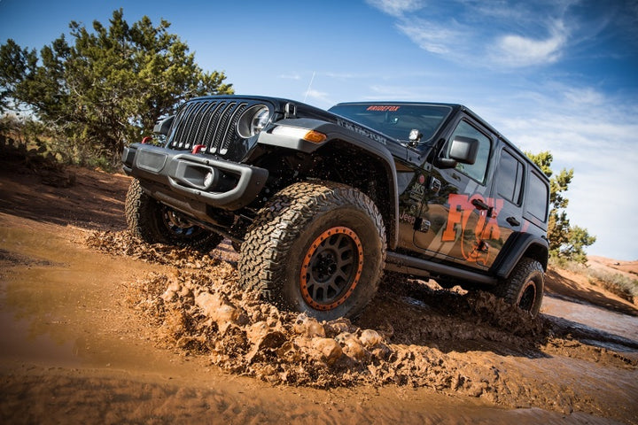 Fox 18+ Jeep JL 2.0 Factory Race Series 8.1in ATS Stabilizer 23.2in Ext Through-Shaft Axle Mount - Bull Strap