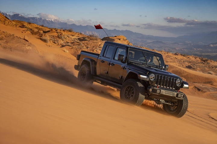 Fox 18+ Jeep JL 2.0 Factory Race Series 8.1in ATS Stabilizer 23.2in Ext Through-Shaft Axle Mount - Bull Strap