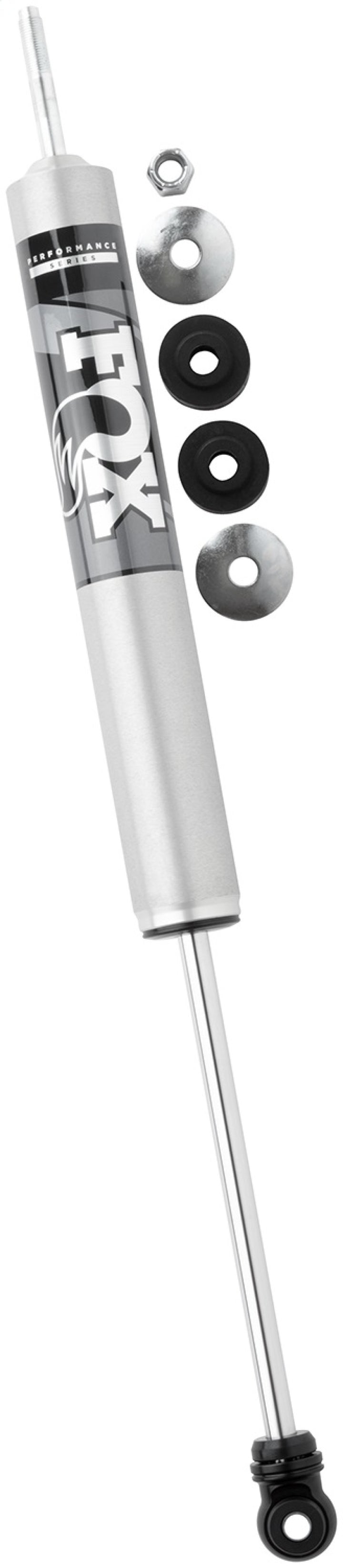 Fox 2005+ Toyota Tacoma 2.0 Perf Series 10.6in. Smooth Body IFP Rear Shock / 4-6in. Lift - Bull Strap