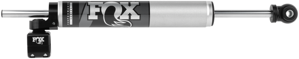 Fox 2007+ Jeep JK 8.2in 2.0 Tie Rod Clamp Steering Stabilizer - Bull Strap