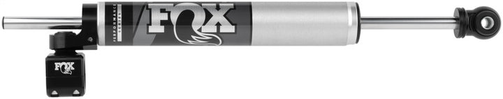 Fox 2007+ Jeep JK 8.2in 2.0 Tie Rod Clamp Steering Stabilizer - Bull Strap