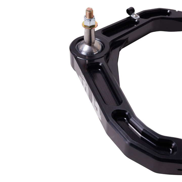 Fox 21-24 Ford F-150 Billet Upper Control Arm - Black - Bull Strap