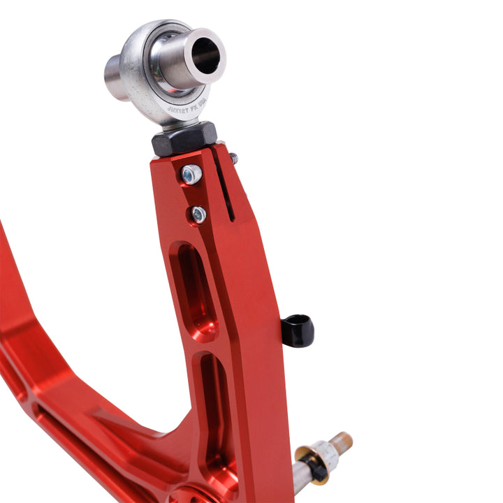 Fox 21-24 Ford F-150 Billet Upper Control Arm - Orange - Bull Strap