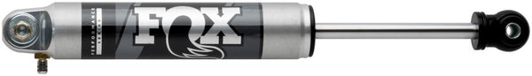 Fox Jeep TJ/LJ/XJ/MJ 2.0 Performance Series 6.2in. Smooth Body IFP Steering Stabilizer - Aluminum - Bull Strap