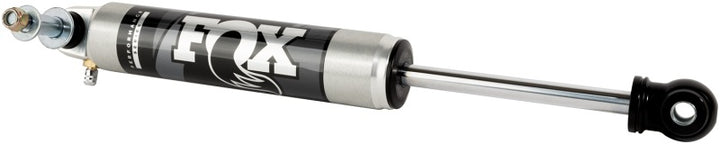 Fox Jeep TJ/LJ/XJ/MJ 2.0 Performance Series 6.2in. Smooth Body IFP Steering Stabilizer - Aluminum - Bull Strap