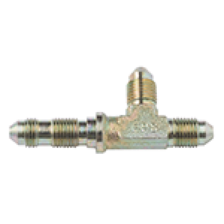 Fragola -3AN Steel Bulkhead Tee - On Run - Bull Strap