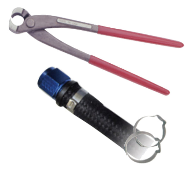 Fragola -8AN Clamp - Pair - Bull Strap
