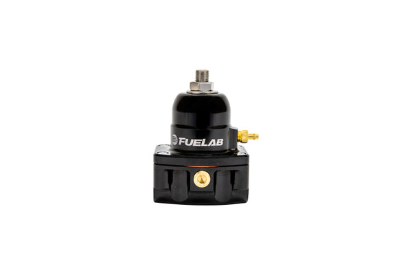 Fuelab Ultralight EFI Adjustable FPR 25-90 PSI (2) -8AN In (1) -6AN Return - Bull Strap