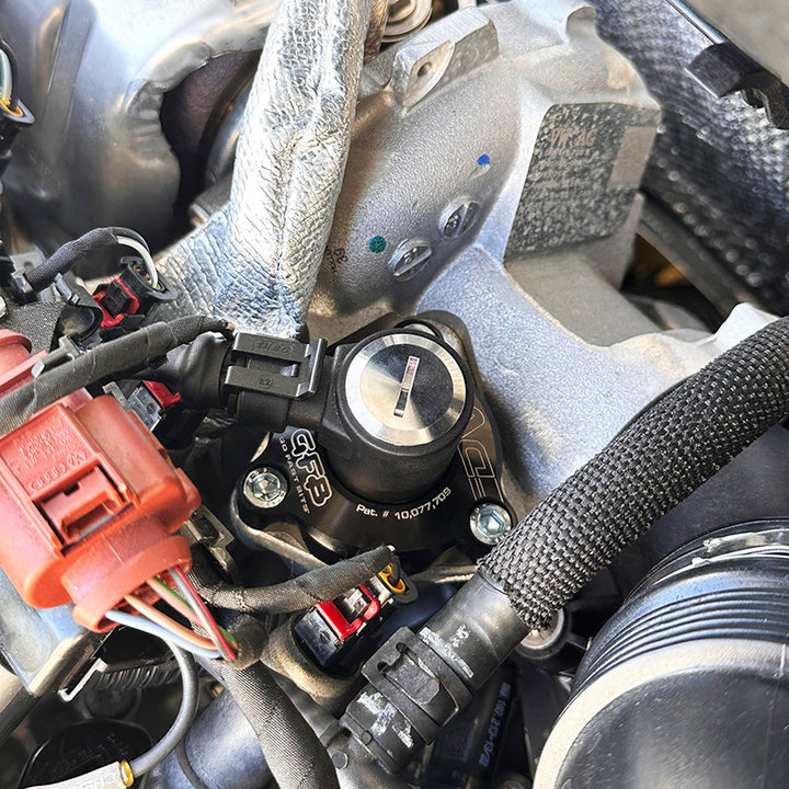 GFB Diverter Valve DV+ 2022+ VW Golf GTI/Golf R Mk8 (EA888) / 2018+ Audi RS5 B9 2.9TFSI - Bull Strap