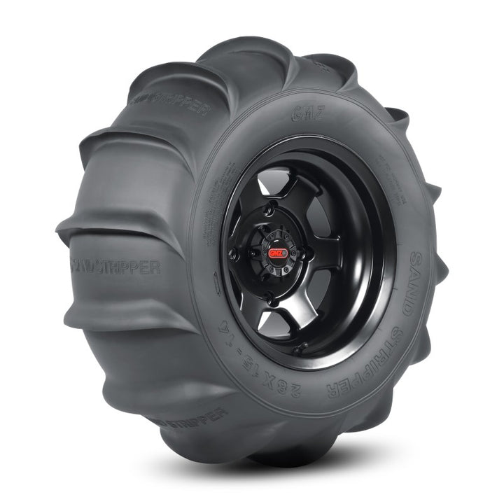 GMZ Sand Stripper Rear HP Tire - 14 Paddle 1-1/8in - 28x15-14 - Bull Strap