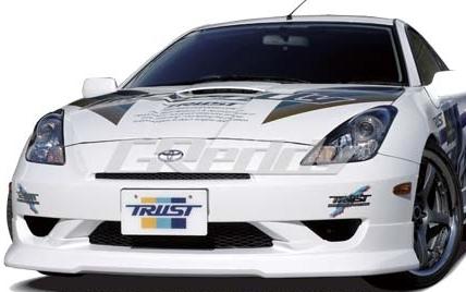 GReddy 06-07 WRX & STi Front Lip Spoiler FRP - Bull Strap