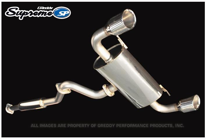 GReddy 13-15 Scion FR-S Supreme SP Exhaust - Bull Strap