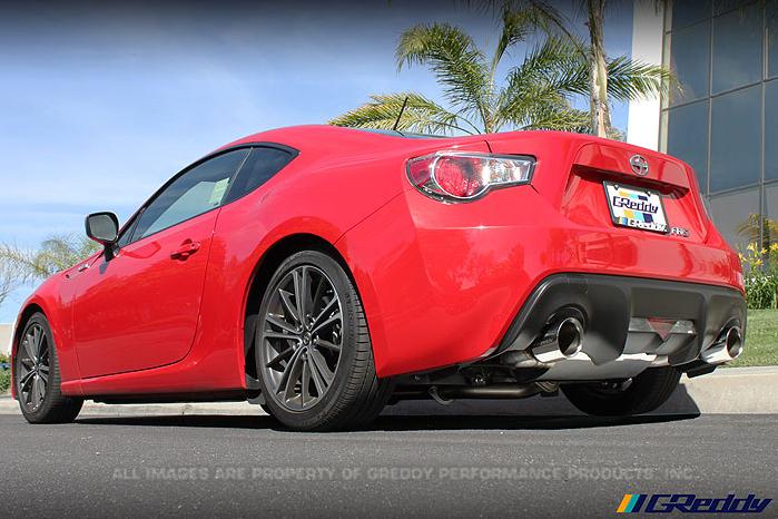 GReddy 13-15 Scion FR-S Supreme SP Exhaust - Bull Strap
