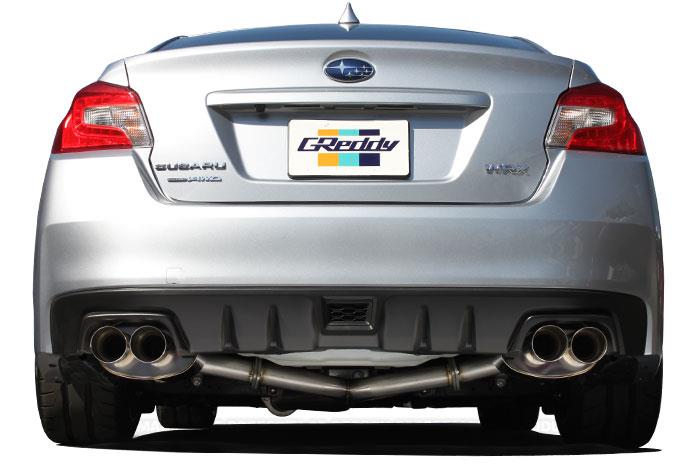 GReddy 2015 Subaru STI/WRX Sedan Supreme SP Exhaust - Bull Strap