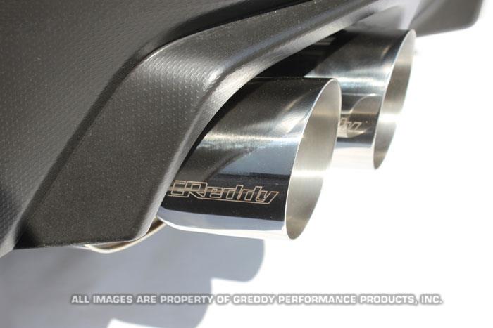 GReddy 2015 Subaru STI/WRX Sedan Supreme SP Exhaust - Bull Strap