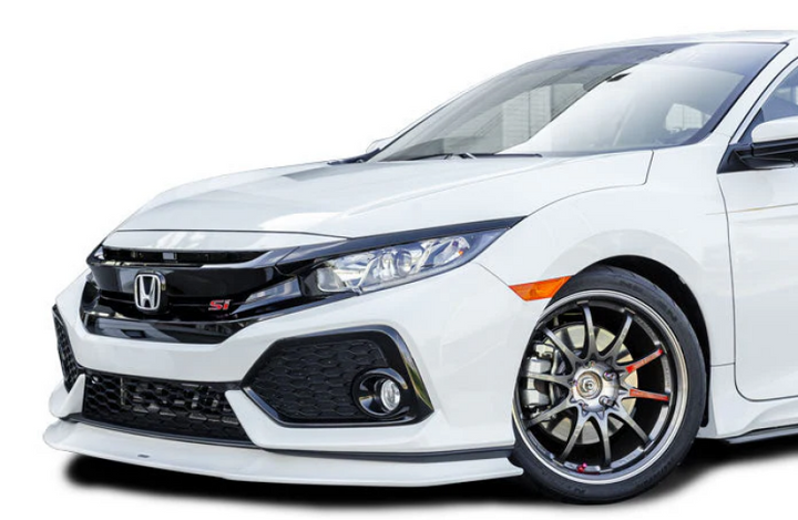 GReddy 2017+ Honda Civic Si Coupe/Sedan Front Lip Spoiler - Bull Strap