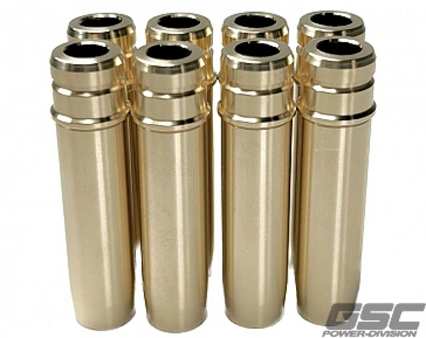 GSC P-D Nissan SR20DET (STD) Intake Valve Guide w/Stopper - Set of 8 - Bull Strap