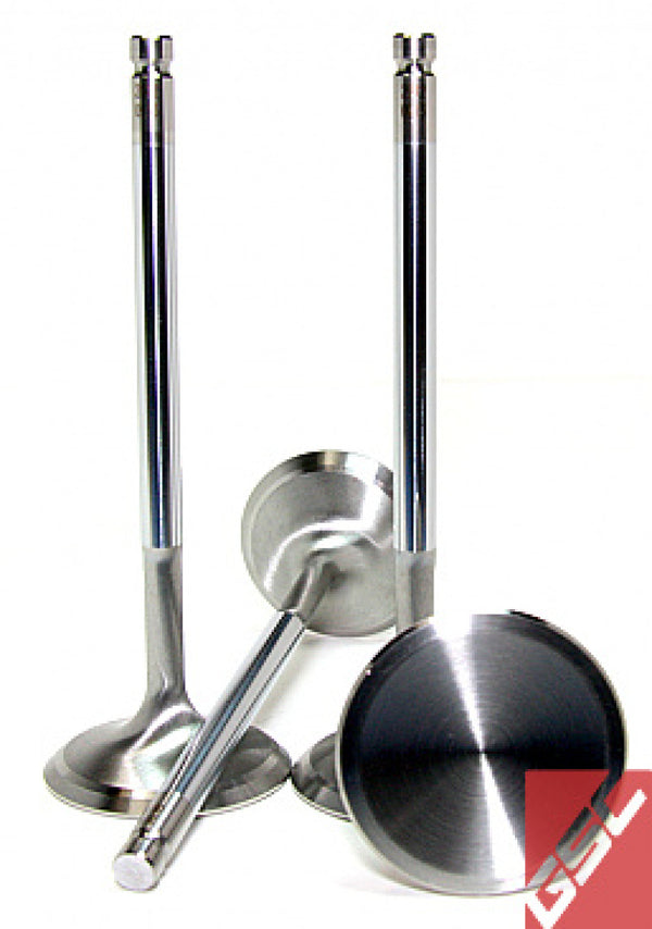 GSC P-D Subaru EJ205/EJ207/EJ257 Chrome Polished Intake Valve - 36mm Head (STD) - Set of 50 - Bull Strap