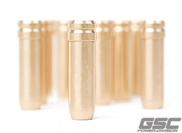 GSC P-D Toyota 2JZ Manganese Bronze Intake Valve Guide Stopper Style - Set of 12 - Bull Strap