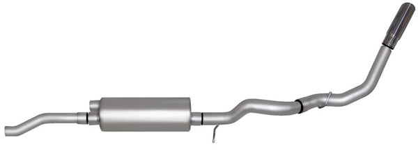 Gibson 00-01 Chevrolet Suburban 2500 Base 6.0L 3in Cat-Back Single Exhaust - Aluminized - Bull Strap