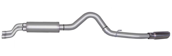 Gibson 01-05 Chevrolet Silverado 2500 HD Base 6.0L 4in Cat-Back Single Exhaust - Aluminized - Bull Strap