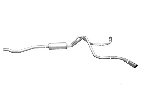 Gibson 01-05 Ford Ranger XL 2.3L 1.75in Cat-Back Dual Extreme Exhaust - Aluminized - Bull Strap