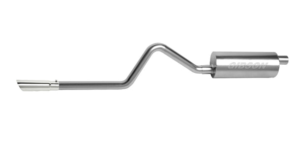 Gibson 01-07 Toyota Sequoia Limited 4.7L 2.5in Cat-Back Single Exhaust - Stainless - Bull Strap