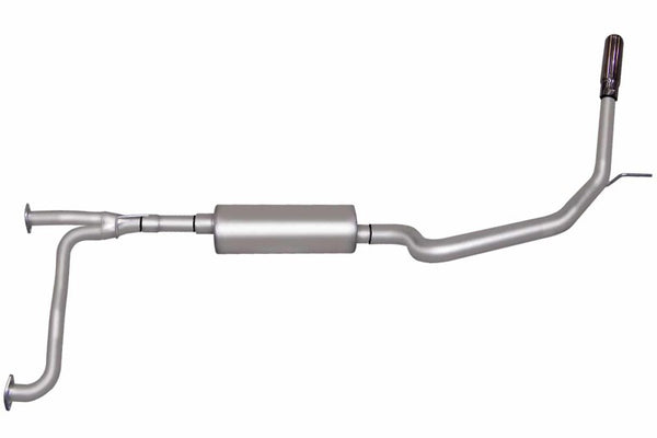 Gibson 04-10 Infiniti QX56 Base 5.6L 3in Cat-Back Single Exhaust - Aluminized - Bull Strap