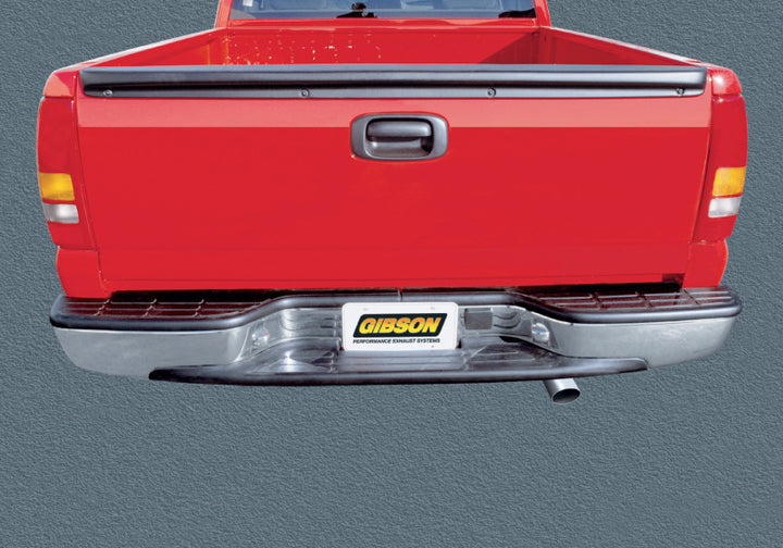 Gibson 05-09 Toyota 4Runner Sport 4.7L 2.5in Cat-Back Single Exhaust - Aluminized - Bull Strap