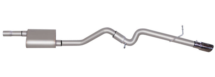 Gibson 10-12 Ford Escape Limited 3.0L 2.25in Cat-Back Single Exhaust - Aluminized - Bull Strap
