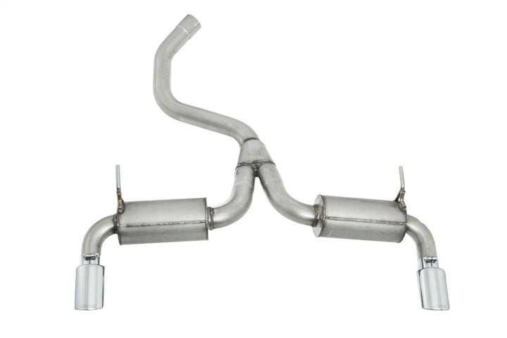 Gibson 14-20 Jeep Cherokee 3.2L 2.5in/2.25in Cat-Back Dual Split Exhaust - Stainless - Bull Strap