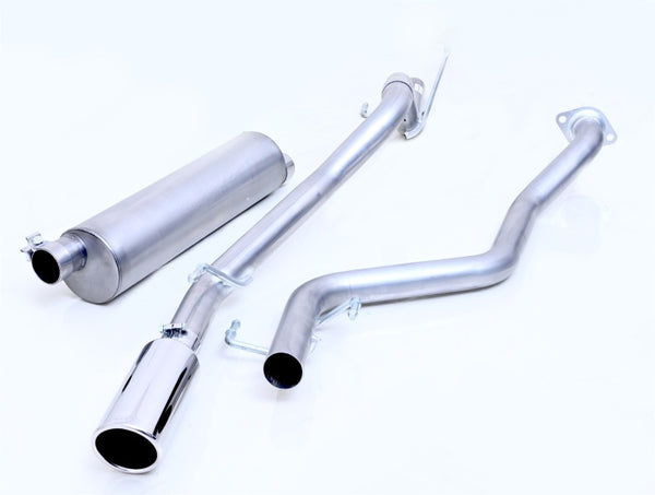 Gibson 24-25 Toyota Tacoma 2.4L Double Cab Short Bed Cat-Back Single Exhaust - Bull Strap