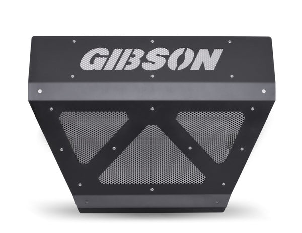 Gibson Polaris RZR UTV Beauty Plate - Black Ceramic - Bull Strap