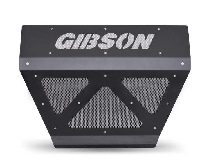 Gibson Polaris RZR UTV Beauty Plate - Black Ceramic - Bull Strap