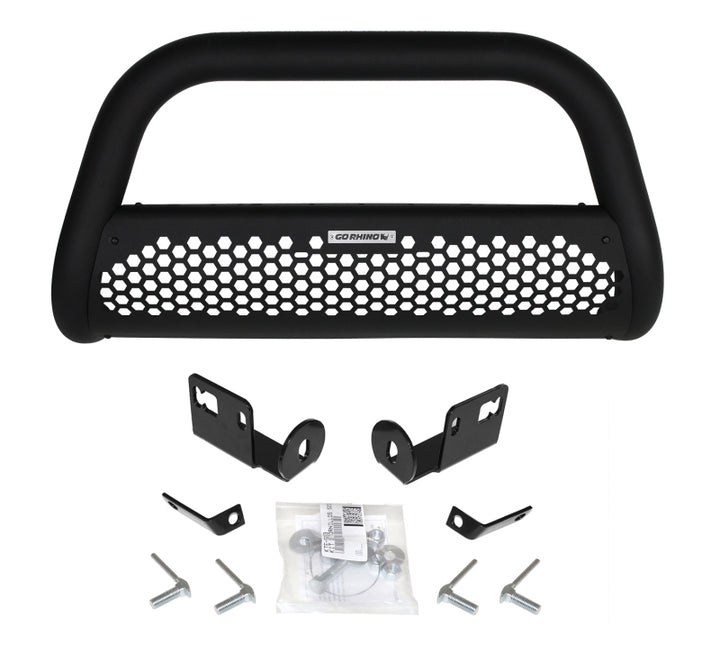 Go Rhino 07-19 Chevy 2500HD RHINO! Charger 2 RC2 Complete Kit w/Front Guard + Brkts - Bull Strap