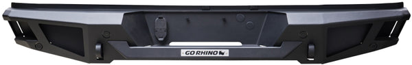 Go Rhino 15-19 Chevrolet Silverado 2500HD/3500HD BR20 Rear Bumper Replacement - Bull Strap